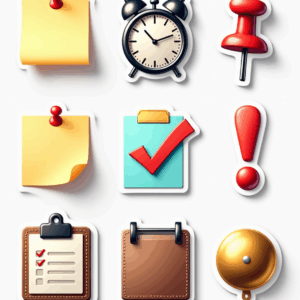 Reminder & To-Do - Sticker Sheet v7